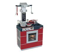 Theo Klein 9093 Cocina Miele Kompakt, Cocina para niños con Horno, Campana de extracción, Fregadero y numerosos Accesorios, Se Puede Utilizar por Ambos Lados, Medidas: 28 cm x 47 cm x 88,5 cm