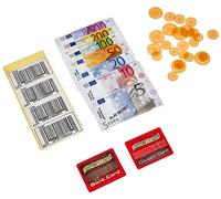 Theo Klein 9316 Accessory set for scanner registers I incl Play money , bank card and EAN codes I Toys for Children Aged 3 and over