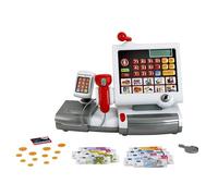 Theo Klein 9356 Caja registradora de Juguete, con Teclado de lámina, función calculadora, Terminal de Pago con escáner, Medidas 31 cm x 15.5 cm x 23 cm, Juguete para niños a Partir de 3 años