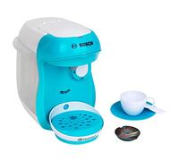 Theo Klein 9520 Máquina de café Bosch Tassimo Happy, con Sonido, opción de llenado de Agua y función de Flujo de Agua, 20 cm x 16 cm x 20 cm, Juguetes para niños a Partir de 3 años