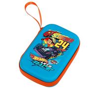 Theo Klein 9653 Bolsa de Transporte Hot Wheels | Almacenamiento práctico para Coches y Accesorios | con sujeción elástica y Red | Producto con Licencia Oficial | Juguete para niños a Partir de 3 años