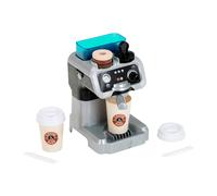 Theo Klein Cafetera Espresso 9510 – Depósito de agua, sistema de filtrado, pods, portafiltro y vasitos – Apto 3+