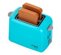 Theo Klein- Servicio Tostadora Bosch con función automático I Incluye Dos rebanadas Tostadas Dimensiones: 15 cm x 12 cm x 10,5 cm I Juguetes para niños a Partir de 3 años, Color, Small (9518)