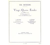 Theobald boehm: 24 studies for the flute, op.37 (flute)