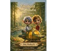 Theobald und Malufie - Der verwunschene Fluss: Das Malbuch