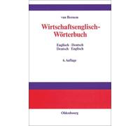 Theodor Van Bernem Wirtschaftsenglisch-Wörterbuch (Tapa dura) (Importación USA)
