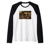 Theodore Gericault The Raft of The Medusa Camiseta Manga Raglan