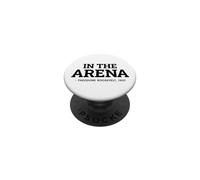 Theodore Roosevelt Cita Historia Liderazgo Motivacional PopSockets PopGrip Adhesivo