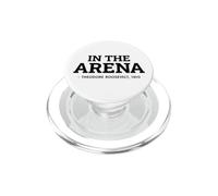 Theodore Roosevelt Cita Historia Liderazgo Motivacional PopSockets PopGrip para MagSafe