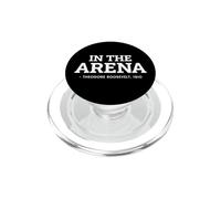 Theodore Roosevelt Cita Historia Liderazgo Motivacional PopSockets PopGrip para MagSafe