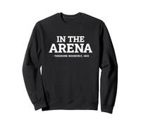 Theodore Roosevelt Cita Historia Liderazgo Motivacional Sudadera