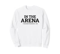 Theodore Roosevelt Cita Historia Liderazgo Motivacional Sudadera