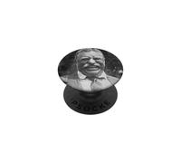 Theodore Roosevelt Presidente Sonriente Teddy Vintage USA Retro PopSockets PopGrip Adhesivo