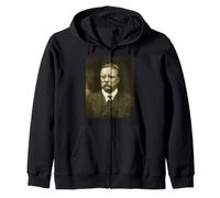 Theodore Roosevelt US 26th Presidente Teddy Patriotic Vintage Sudadera con Capucha