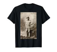 Theodore Roosevelt US 26th Presidente Teddy Rough Rider Retro Camiseta