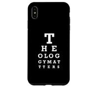 Theology Matters - Diagrama Ocular - Estudio Bíblico Cristiano Carcasa para iPhone XS MAX