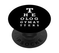 Theology Matters - Diagrama Ocular - Estudio Bíblico Cristiano PopSockets PopGrip Adhesivo