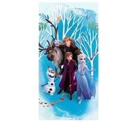 Theonoi Toalla infantil para sauna, toalla de playa, toalla de ducha, toalla de baño, 70 x 140 cm, regalo de algodón (Frozen)