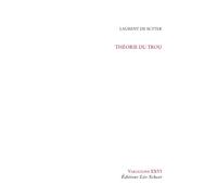 Théorie du trou: Cinq méditations métaphysiques sur Une sale affaire de Jean Eustache