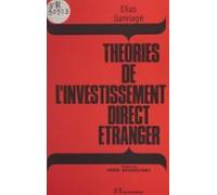 Théories De Linvestissement Direct Étranger (ebook)