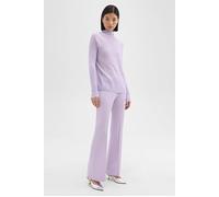 Theory Demitria Low-rise Pant In Good Wool Lilac Sky Talla: 40 | Pantalones de campana Outlet | Mujer | Púrpura