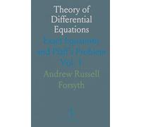 Theory of Differential Equations: Exact Equations and Pfaff's Problem