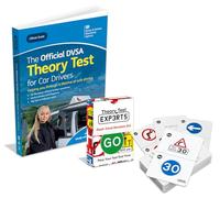 Theory Test Experts Ultimate Kit - Libro de prueba teórica 2024 del Reino Unido DVLA + 128 tarjetas flash de prueba de teoría 2024 Reino Unido - Aprobado por instructor de conducción - Regalos de