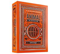 Theory11 Cartas de juego Animal Kingdom Papel certificado FSC tintas a base vegetal Naranja Poker