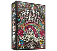 theory11 Grateful Dead - Baraja de cartas premium con ilustraciones icónicas con temática de banda
