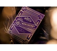 Theory11 monarchs playing cards (purple) baraja de cartas de poker