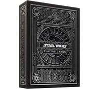 theory11 Star Wars Silver Special Edition - Baraja temática de cartas de juego premium gris oscuro