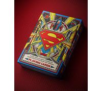 Theory11 superman - naipes de juego premium, índice estándar de tama