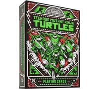 Theory11-Cartes à Jouer Tortues Turtles Tortugas Ninja Teenage Mutant Jugar a Las Cartas, Color Verde, S (TMNT-Deck)