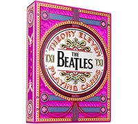 theory11 The Beatles Premium - Cartas de coleccionista con licencia oficial de baraja rosa