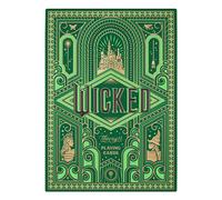 theory11 Wicked Playing Cards - Baraja de póquer con temática de oro verde con ilustraciones de Glinda y Elphaba, magia, Cardistry, noche de juegos, regalo para fanáticos del teatro para