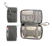 THEO'S Embrague de suministros de destete LED para bebé, se adapta a artículos esenciales de la hora de la comida e incluye trabillas para utensilios, bolsa húmeda para toallitas húmedas o artículos