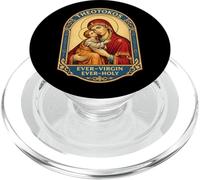 Theotokos Ever-Virgin Ever-Santo Cristiano Ortodoxo María Dios PopSockets PopGrip para MagSafe