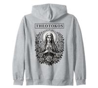 Theotokos Virgen María - Madre de Dios Sudadera con Capucha