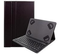 theoutlettablet® Funda con Teclado Bluetooth Extraíble Compatible con Tablet Blackview Tab8 / Tab9 / Tab10 / Tab10 Pro 10,1" / Tab11 10.3" / Tab12 Color Negro