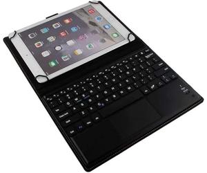 theoutlettablet® Funda con Teclado Bluetooth y touchpad Compatible con Tablet Blackview Oscal Pad 16 50 80 90 - Active 10 Pro - Pad 6 - Tab 30 90 - Tab 16 Pro - Mega 1