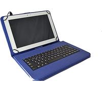 theoutlettablet® Funda con Teclado extraíble en español (Incluye Letra Ñ) para Tablet Vivo Pad 11" - Type-C Color Azul