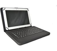 theoutlettablet® Funda con Teclado extraíble en español Type-C (Incluye Letra Ñ) Compatible con Tablet Xiaomi Pad 5 / Mi Pad 5/5 Pro 11" / Redmi Pad 10.61" L83 Color Negro