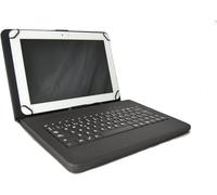 theoutlettablet® Funda Teclado extraíble español con Ñ Compatible Tablet Lenovo Erazer M10 M20 - Tab M11 - Xiaoxin Pad y Pad Plus - M10 M10 Plus - Pad Studio Type-C Negro