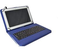 theoutlettablet® Funda Teclado extraíble español Incluye la Ñ Type-C Compatible Tablet Lenovo Erazer M10 M20 - Tab M11 - Xiaoxin Pad y Pad Plus - M10 M10 Plus - Pad Studio Azul