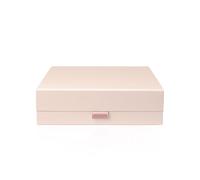 Thepaperbagstore Caja de regalo magnética de lujo en color rosa claro - 14x12x5cm - Cierre magnético/tapa de fácil montaje, cajas para propuestas - Adecuadas para bodas, despedidas de soltera y