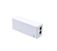ThePoEstore Inyector PoE+ de 10 Gbps, cumple con IEEE 802.3af/at de 30 W, ofrece alimentación de 15.4 W (PoE) o 30 W (PoE+) a través de Ethernet de hasta 100 m. Ideal para cámaras, puntos de acceso y
