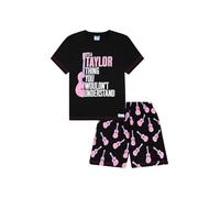 ThePyjamaFactory Niñas It's a Taylor Thing, You Wouldn't Understand Negro Rosa Corta de algodón Pijamas (14-15 Años)