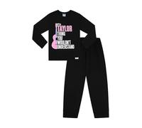 ThePyjamaFactory Niñas It's a Taylor Thing, You Wouldn't Understand Negro Rosa Largo de algodón Pijamas (13-14 Años)