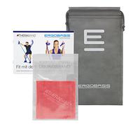 Thera-Band - Banda elástica para entrenamiento, 2,5 m - incluye libro de ejercicios original de 24 páginas - producto Thera-Band original , Rot / Mittelstark