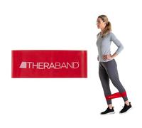 Thera-Band Medium Loops Resistance Band, Red, 8-Inch by Theraband